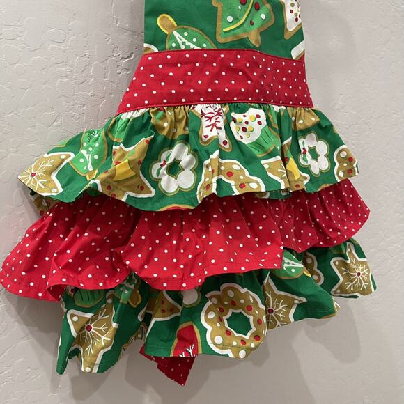 Eleanor Rose Christmas Cookies Baking Apron - Picture 3 of 8